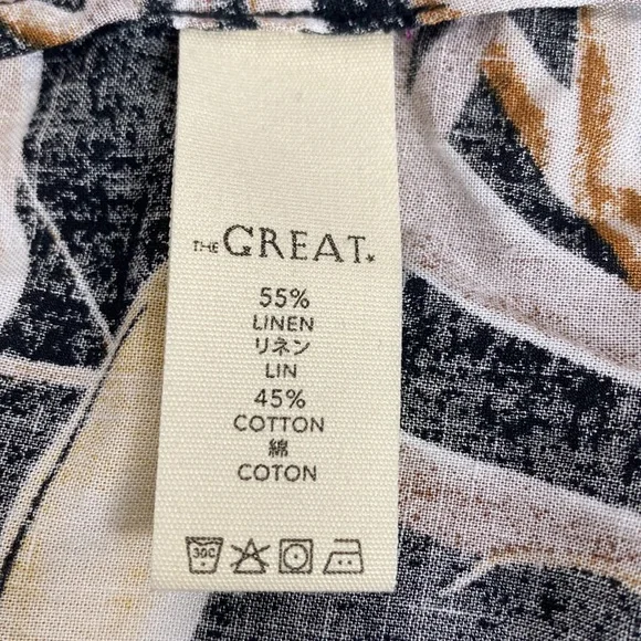 The Great. The Long Highland Maxi Skirt Vintage Hawaiian Floral 0